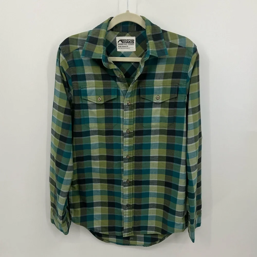 Mountain Khakis street flannel button down shirt